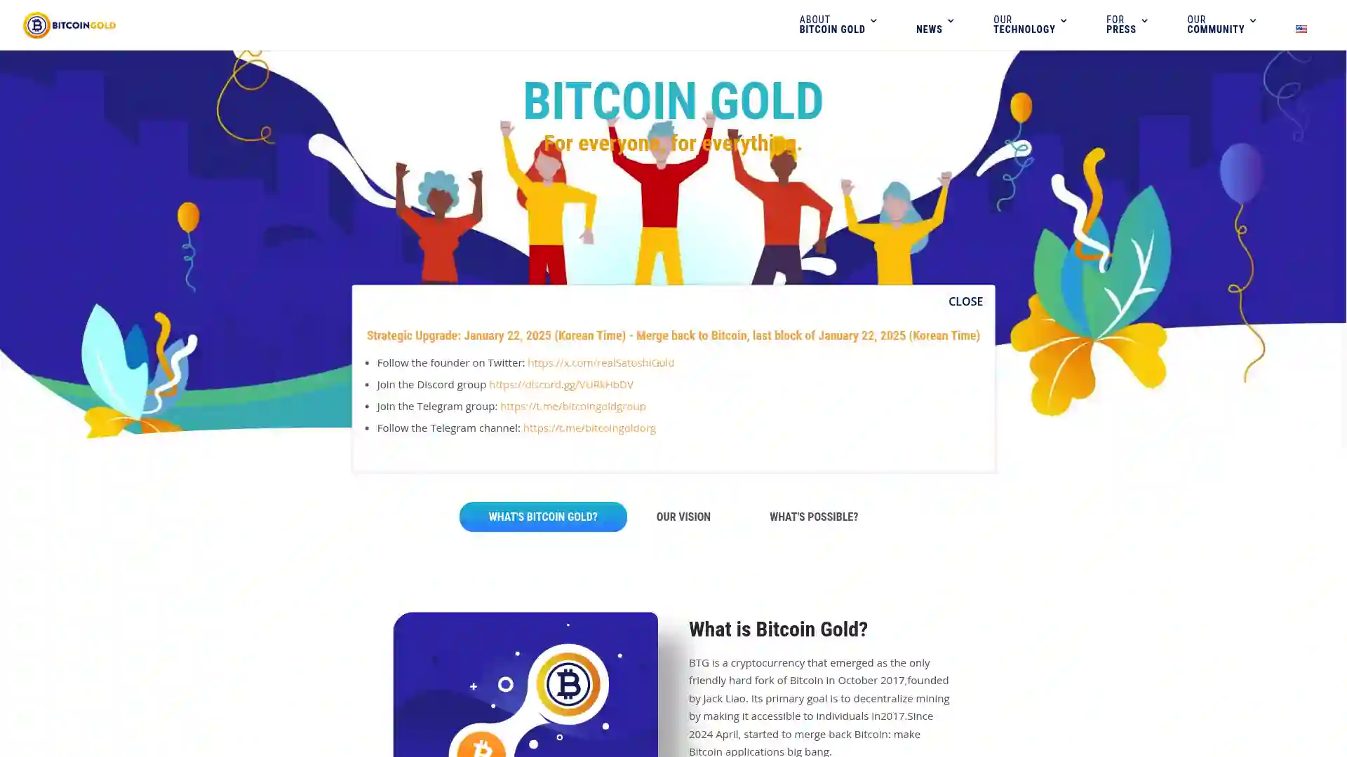 bitcoin-gold background