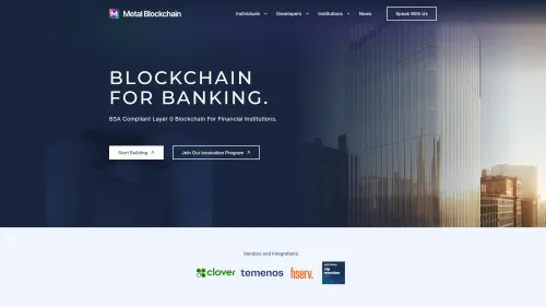 metal-blockchain background