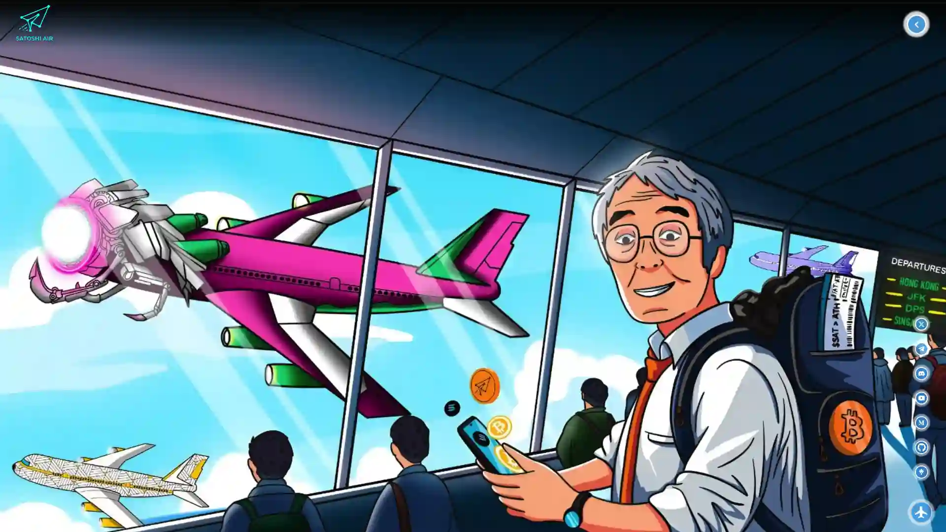 satoshi-airline background